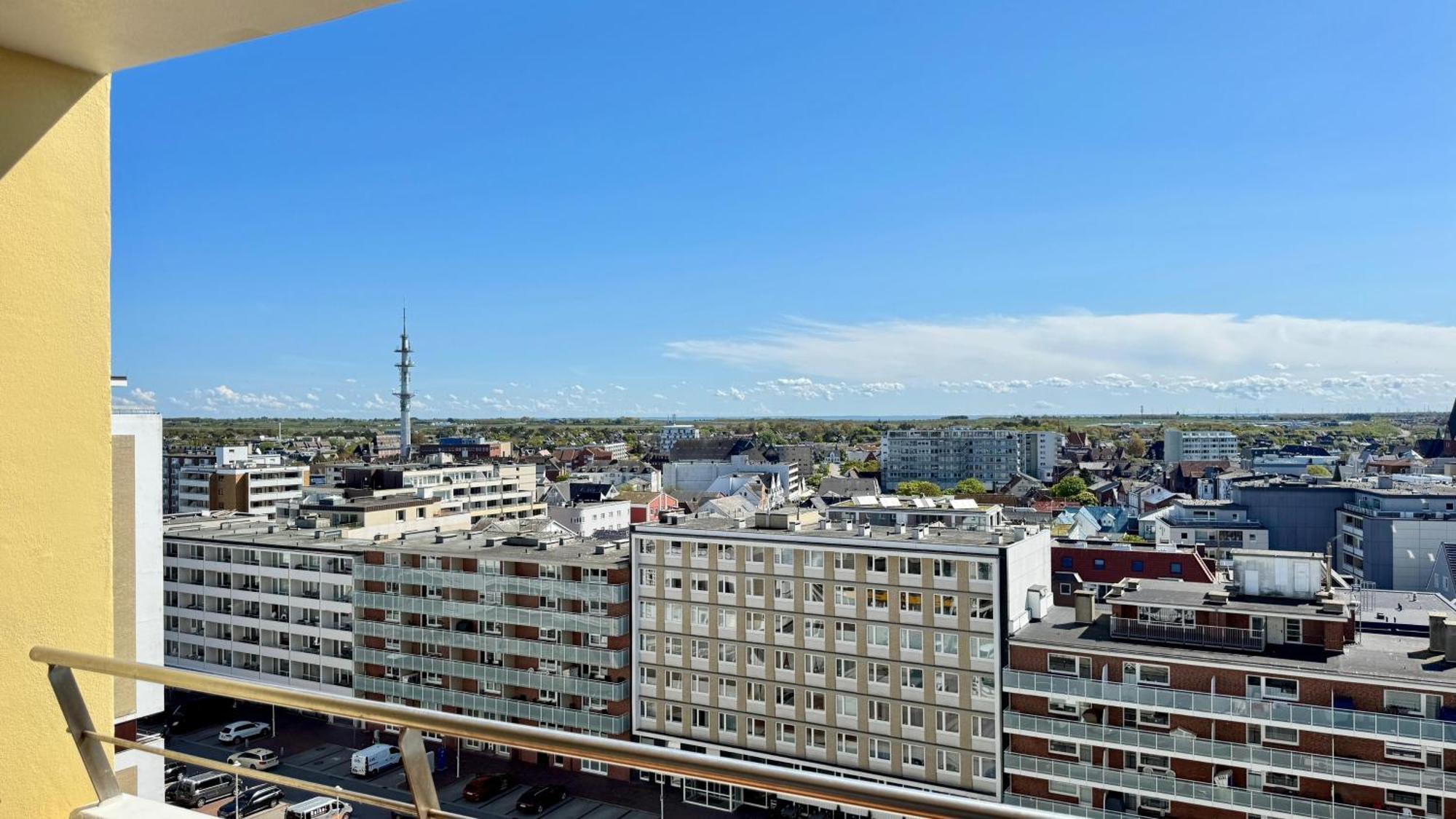 1-194, Traumhafter Blick Ueber Westerland Im Haus Metropol, 8 Etage Exterior foto